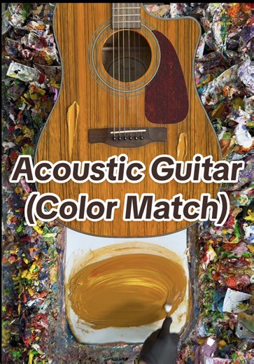 Color Matching Techniques for Acoustic Guitars