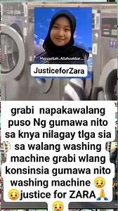 grabi napakawalang puso Ng gumawa nito sa knya nilagay tlga sia sa walang washing machine grabi wlang konsinsia gumawa nito washing machine 😥😥justice for ZARA🙏😥 #viralpost2025 #cctocredittotherightfulowner #highlightsシ゚ #foryoupageシforyou | Ate mia vlogs