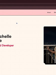 Simple Responsive Portfolio Website Showcase