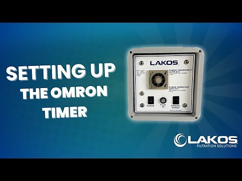 Setting the Omron Timer - LAKOS