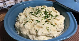 Cauliflower & Celery Root Purée