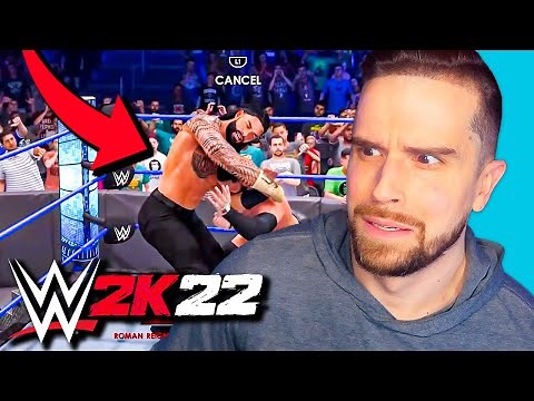 WWE 2K22 FULL MATCH GAMEPLAY! (Roman Reigns vs Finn Balor)