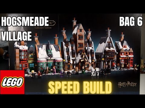 LEGO Harry Potter HOGSMEADE VILLAGE, BAG 6, 76457, (2025) Speed Build