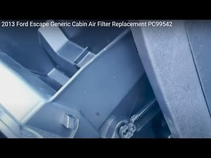 2013 Ford Escape Generic Cabin Air Filter Replacement PC99542