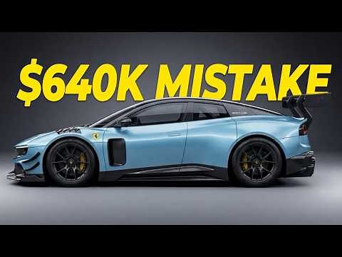 The New Ferrari EV Has One Huge Problem
