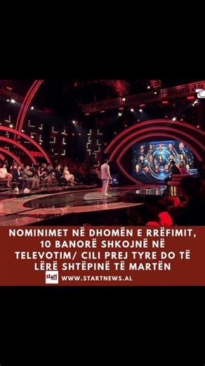 StartNews on Instagram: "Në Prime-n e së shtunës, u rikthyen nominimet në dhomën e rrëfimit. https://3cd11bdd1254e0dd7b83bc6042e2533a.safeframe.googlesyndication.com/safeframe/1-0-45/html/container.html Nga nominimet, 10 banorë kanë shkuar në televotim. Angelo, Artani, Keijsi, Juela, Greta, Krusita, Rogerti, Mal, Miri dhe Mateo kanë shkuar në televotim dhe njëri prej tyre do të lërë shtëpinë të martën. Lexoni në www.startnews.al #startnewsnews"