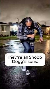 They're all SnoopDogg's sons