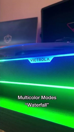 Victrola Journey Glow Light Modes