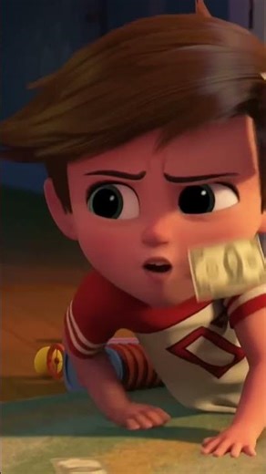 The baby boss funny drawing meme video😜😌 fun art baby boss