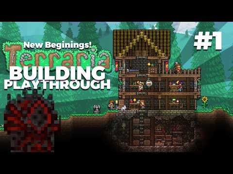 The ULTIMATE Terraria Building World Begins! | Episode 1