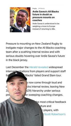 All Blacks Camp Updates and Ardie Savea Insights