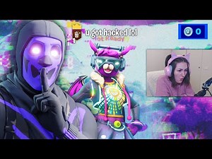 i hacked my girlfriends fortnite account...