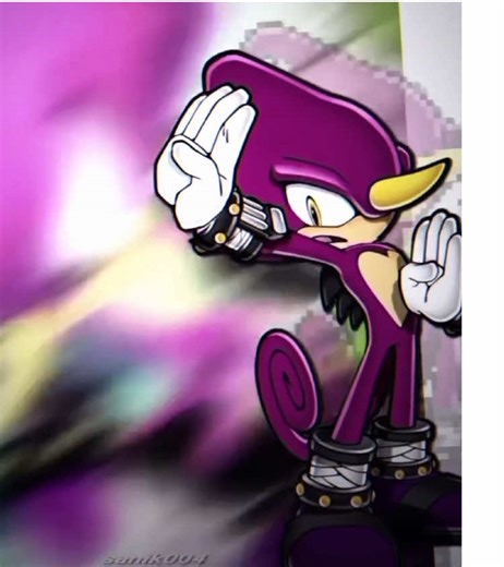 Espio the Chameleon Redesign: Sonic Universe Edit