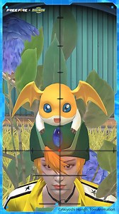 Why I missed my shots? Patamon's just too cute!😭💥💛#FFxDigimonAdventure#DigimonAdventure#FreeFire | Garena Free Fire