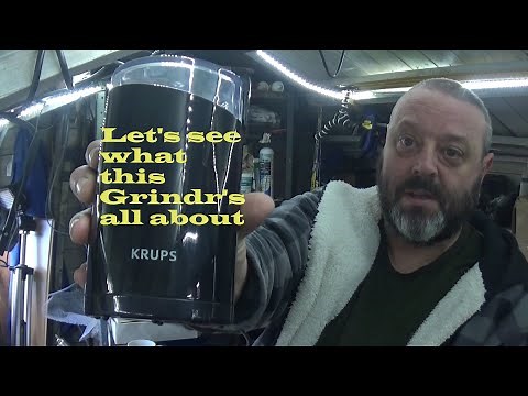 Krups coffee grinder not working, blades do not spin quick repair.