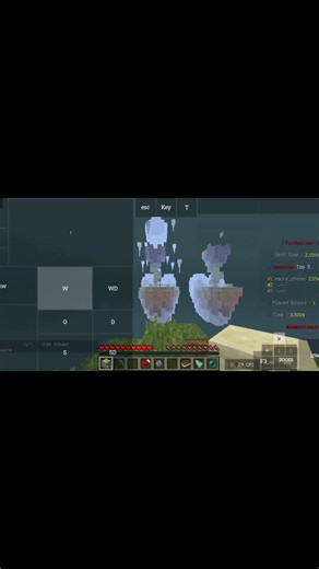 T2 Tap speed telly bridger on mobile in CIS? #minecraft #bridging #phone #speedtelly