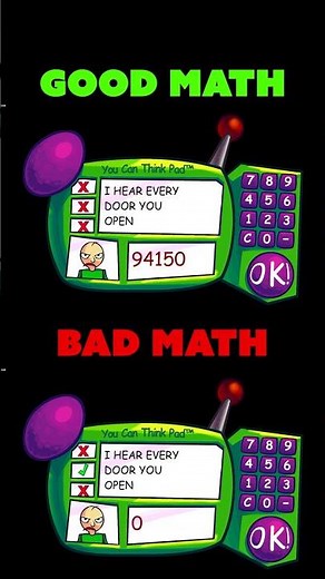 Good VS Bad Version | Baldi's Basics in Funkin' 😭 [FNF]