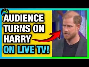 Prince Harry GETS BOOED OFF STAGE On Stephen Colbert Show!?