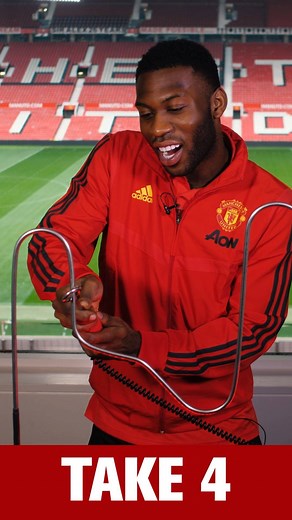 😅 We may have lost count on the takes for this Remington for Men UK Buzzwire Challenge! It’s the taking part that counts, right Tim? 😉 | Manchester United