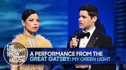Jeremy Jordan & Eva Noblezada Perform "My Green Light" from THE GREAT GATSBY, on The Tonight Show Starring Jimmy Fallon