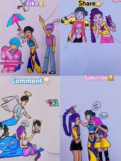 Kpop demon hunters complete edition||K-pop demon hunters||#kpopdemonhunters #zoey #mira #rumi #jinu