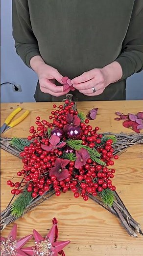 ✨🌟 Weihnachtliche Türdeko mal anders! 🌟✨