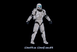 Republic Commando model file - Vode An: Delta Squad mod for Star Wars: Jedi Academy
