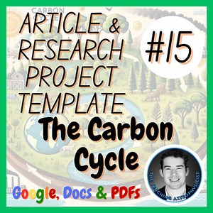 The Carbon Cycle | Science Article   Research Project Template | Digital   Print