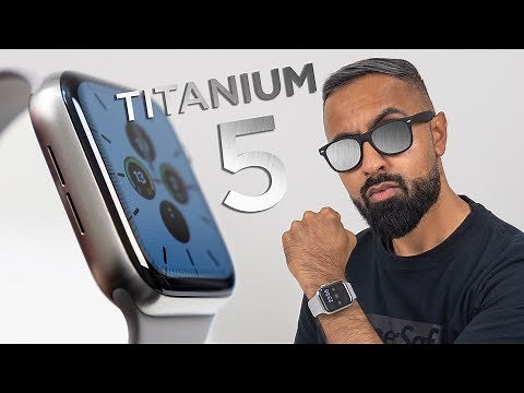 Apple Watch Series 5 TITANIUM Unboxing