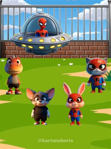 Alien Merubah Kostum Jadi Spider-Man