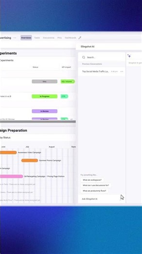 Convert an AI Insight into a Task | Slingshot #aitools #ai #aiinsights #taskmanagement