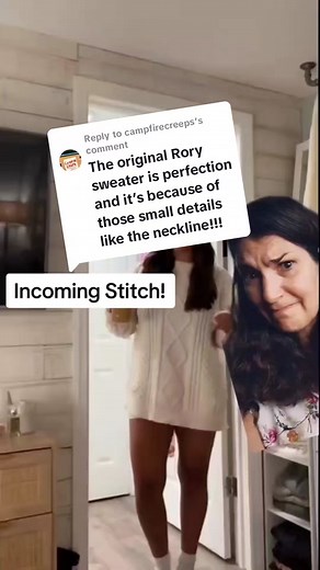 Replying to @campfirecreeps the Rory Gilmore sweater I found someone who has accepted the challenge to make and create a pattern for the sweater. she will be doing it live on tiktok so please give her a follow if you really want the closest thing to the real deal. #gilmoregirls #valeriescateyescream #behindthescenes #longervideos live gilmore girls watch event reminder in bio #rorygilmoresweater