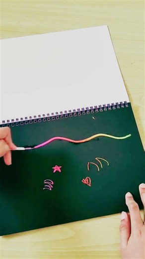 🌈✏️ Rainbow SCRATCH PAD with two SCRATCH PENS! | Science for kids | Ishitha Noolu