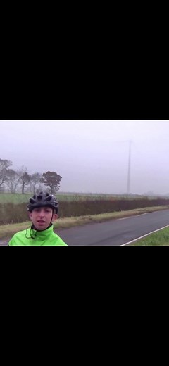 Real Slender Man Caught on Bike - Scary Footage