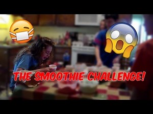 THE SMOOTHIE CHALLENGE! *VOMIT WARNING*