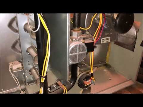 HVAC Service Call Trane Gas Furnace Bad Gas Valve Replaced