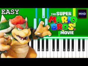 Peaches - The Super Mario Bros Movie - Piano Tutorial [EASY]