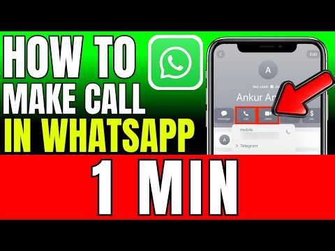 How To Make Call In WhatsApp 2026 (Fast And Easy)