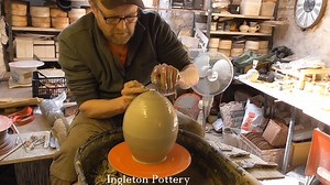 8.8M views · 16K reactions | Making a Giant Pottery Egg on the Wheel. | Ingleton Pottery : Pottery Making Videos | Facebook