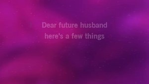 Karaoke Dear Future Husband - Meghan Trainor - CDG, MP4, KFN - Karaoke Version