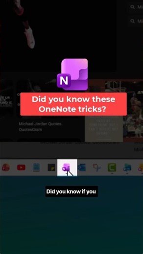 OneNote tricks you probably didn't know! #shorts