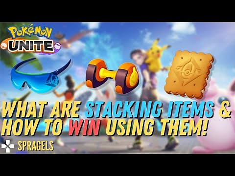 Stacking Items Explained! *Attack Weight, Sp. Atk Specs, & Aeos Cookie* - Pokemon Unite