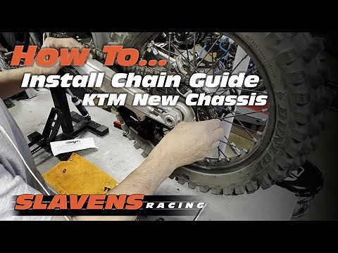 How-to Install BRP Chain Guide on New KTM Chassis