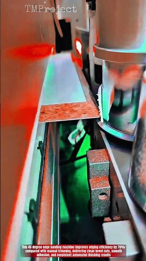 Innovative 45 Degree Edge Banding Machine : Best Precision Bevel Finish
