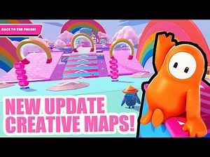 TOP 7 NEW Fall Guys Creative Maps - Fall Force Update