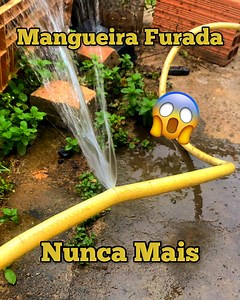 3.5M views · 7K reactions | Mangueira furou, e agora? veja essa dica simples e Rápida e resolva seu problema  | Faça Você Mesmo | Facebook