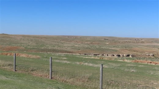 This was taken two weeks ago at the Western Vista Historic Byway scenic lookout and kiosk, half way between Scott City and Oakley, Kansas. | Kansas Travel at KansasTravel.org