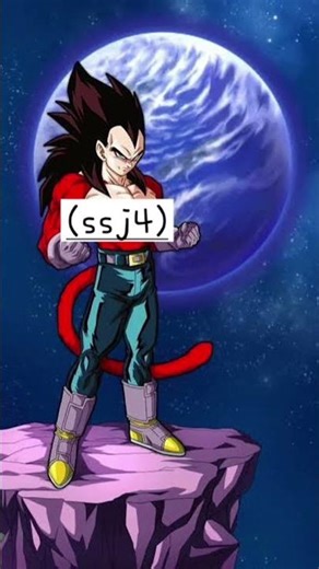 Vegeta transformation evolution