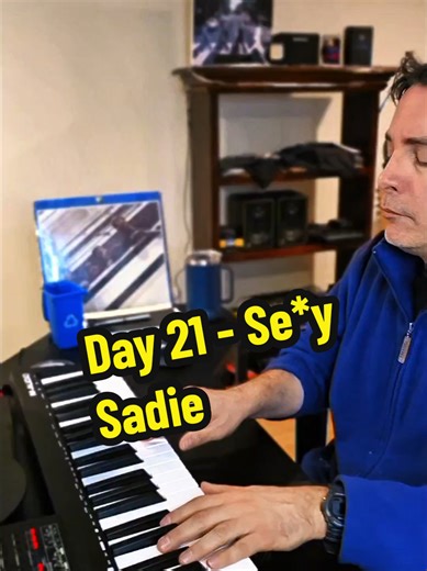 Playing 'Sexy Sadie' on MIDI Keyboard: Day 21 Challenge