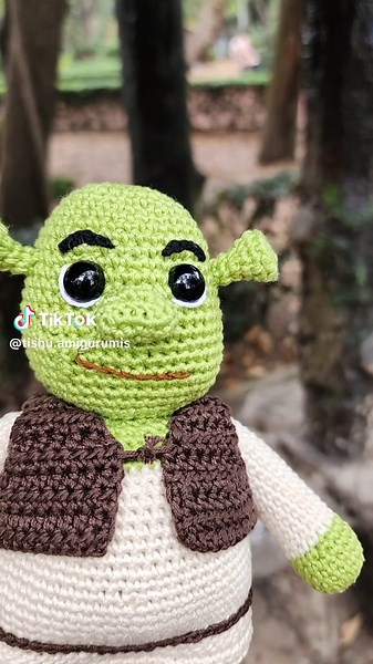 Amigurumi de Shrek: Un personaje adorable y único